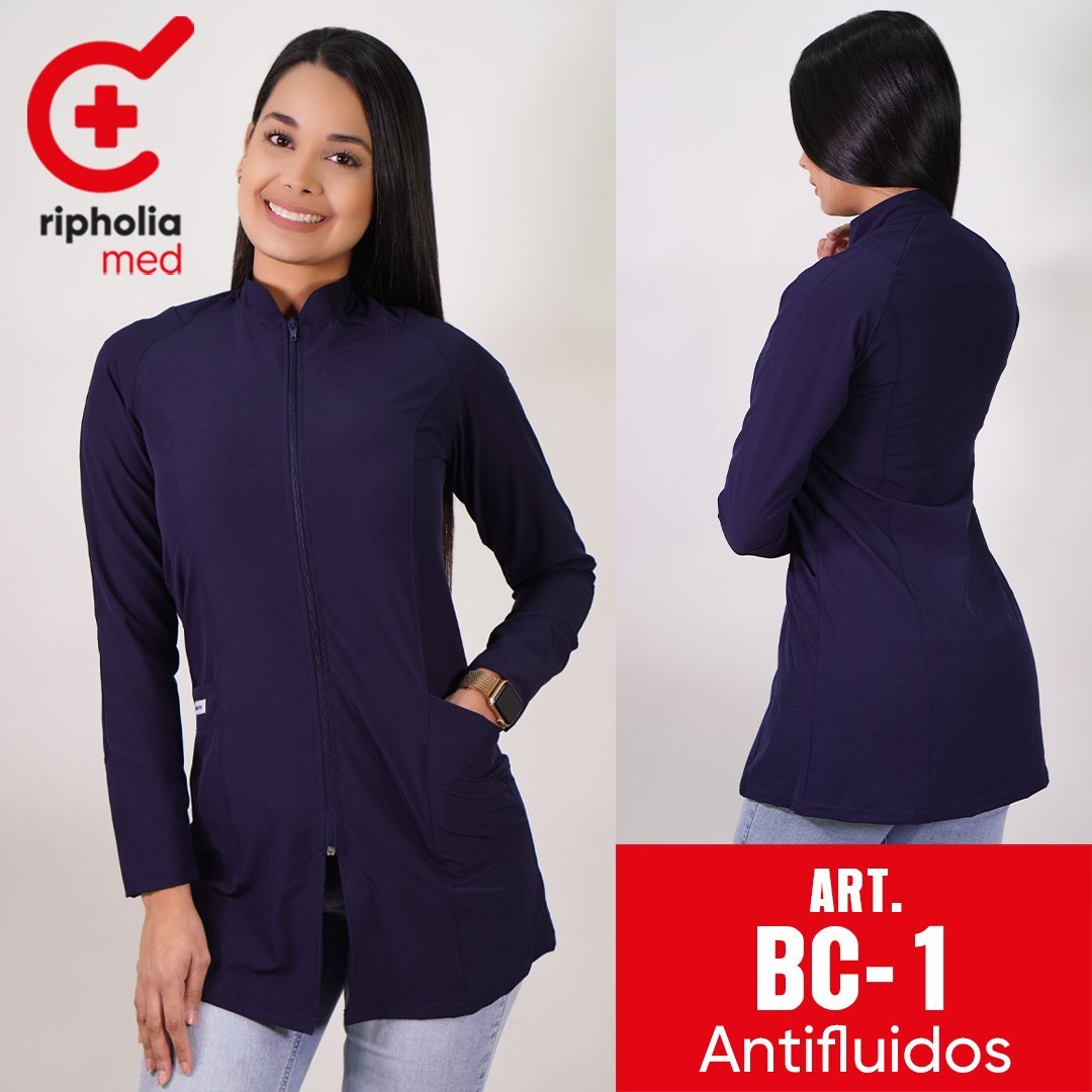 Bata Clínica BC 3 Bata Clínica BC – Azul Marino
