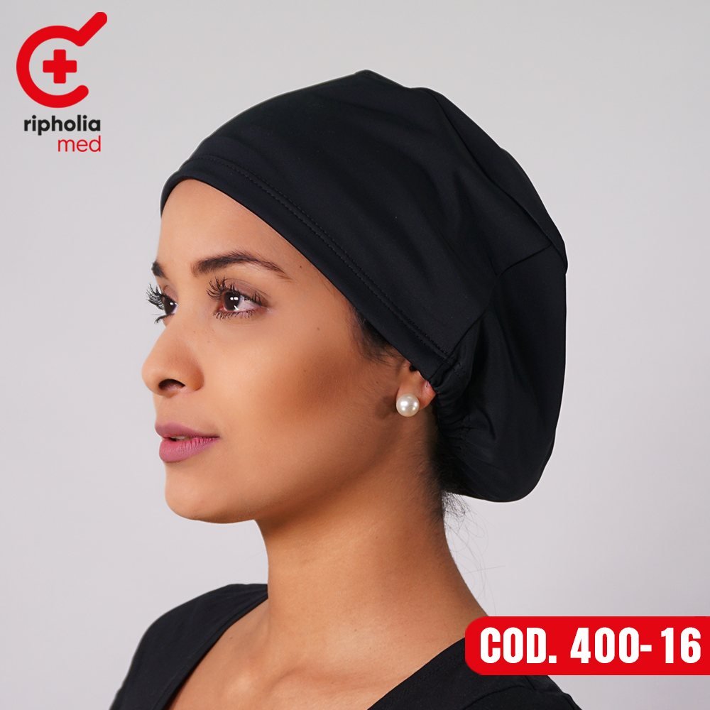 Cofia Elasticada 400 2 Cofia Elasticada 400 – Palo Rosa – gorro clínico