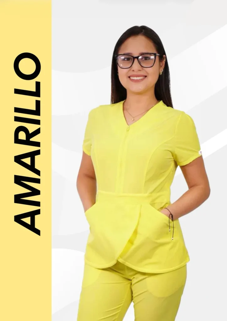 Inicio 19 Uniforme clínico color Amarillo – RopaMed