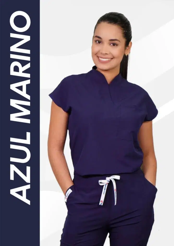 Inicio 1 Uniforme clínico color Azul Marino – RopaMed