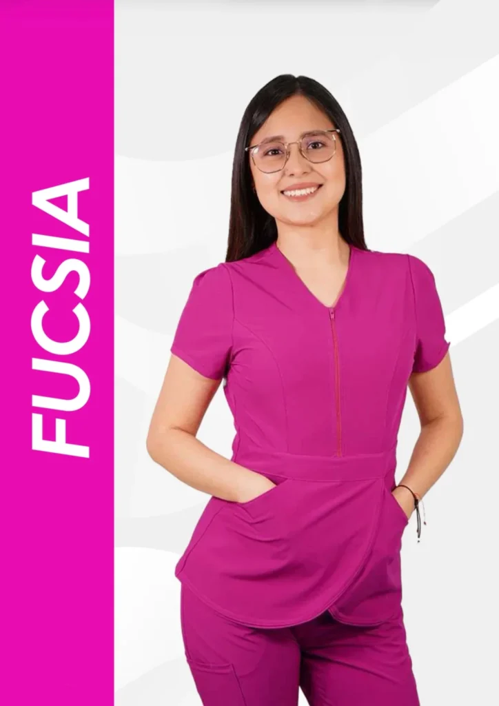 Inicio 15 Uniforme clínico color Fucsia – RopaMed