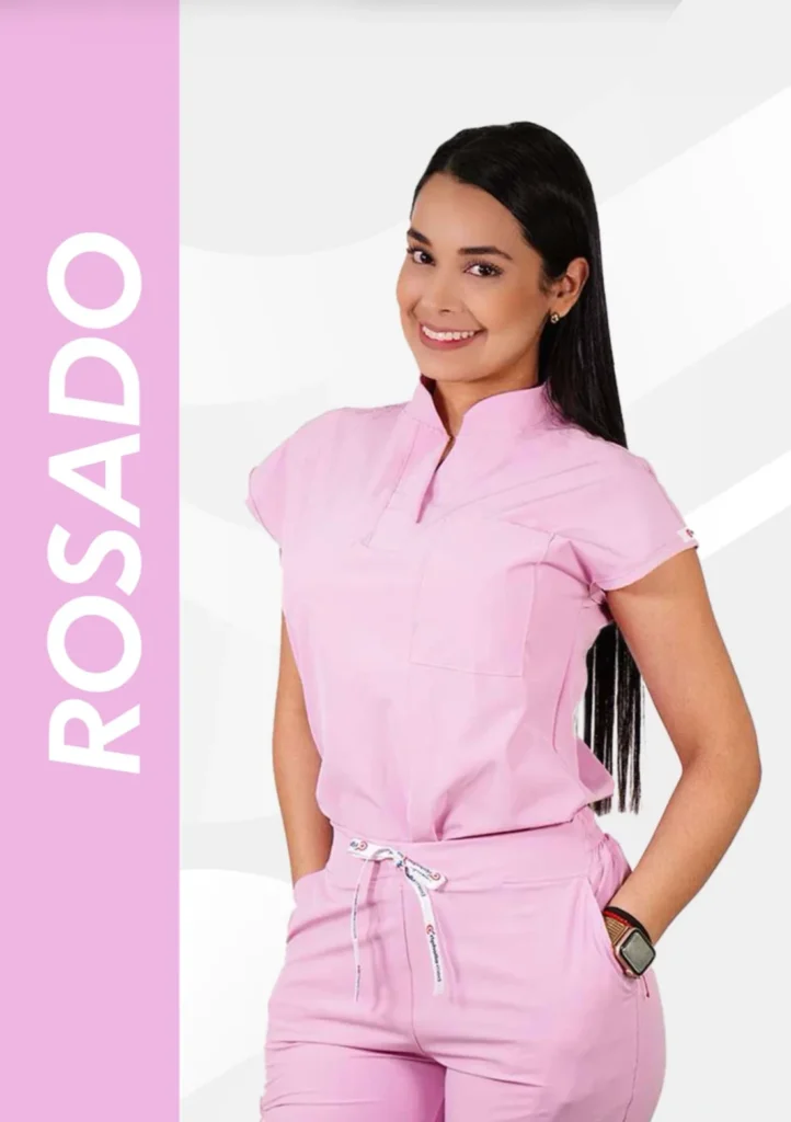 Inicio 18 Uniforme clínico color Rosado – RopaMed