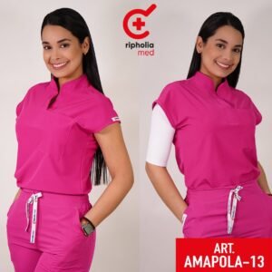 Delantal Amapola – Fucsia – ropa clínica