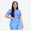 Delantal Atenas Hero – Celeste – uniforme clínico
