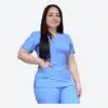 Delantal Atenas Hero – Celeste – uniforme clínico