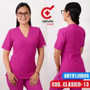 Delantal Clásico – Fucsia Delantal Clásico – Fucsia – delantal clínico