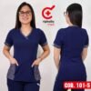 Delantal Elasticado 101 – Rojo – delantal clínico