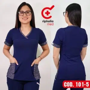 Inicio 40 Delantal Elasticado 101 estampado 101-5 – delantal clínico estampado