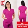 Delantal Tulipán – Fucsia – scrub médico