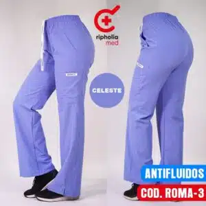 Pantalón Roma – Celeste Pantalón Roma – Celeste – ropa clínica