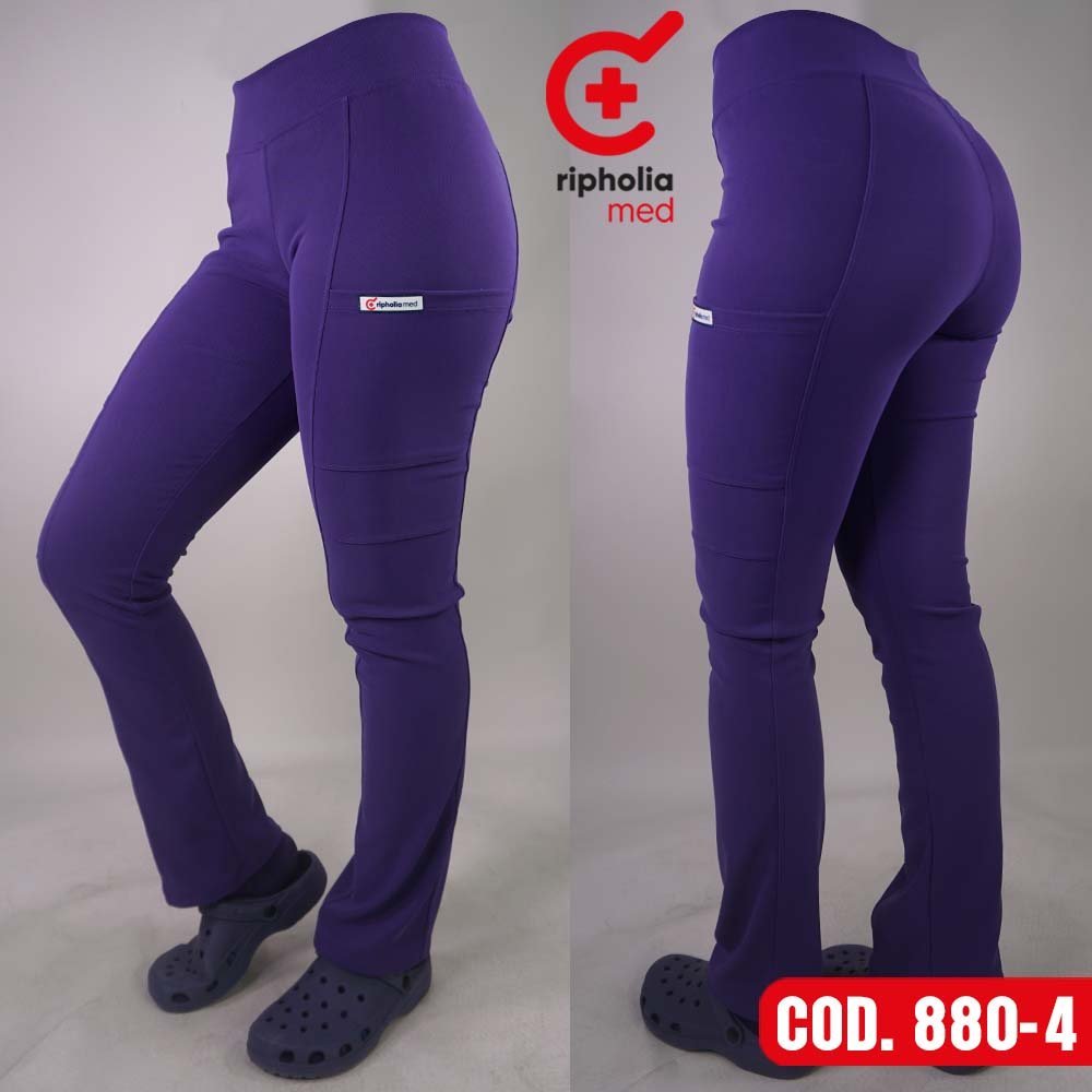 Pantalón Spandex 880 8 Pantalón Spandex 880 – Morado – ropa médica