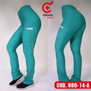 Pantalón Spandex 880 – Verde Esmeralda – ropa médica