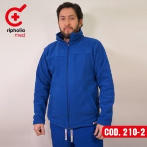 Polar Hombre 210 – Azul Rey Polar Hombre 210 – Azul Rey – ropa clínica