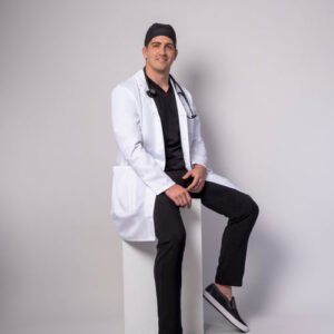 Uniformes clínicos para hombre: delantal clínico (scrub) Ripholia